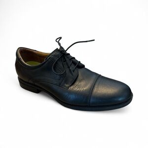 Florsheim Black Leather Oxford Shoes